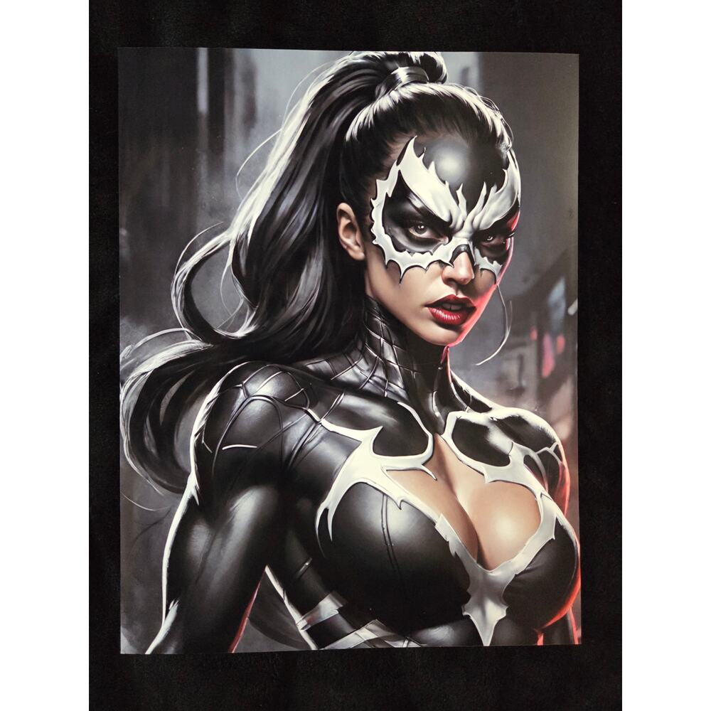 she venom - Custom created digital art print 8.5" x 11"